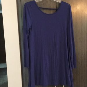 Blue M swing dress
